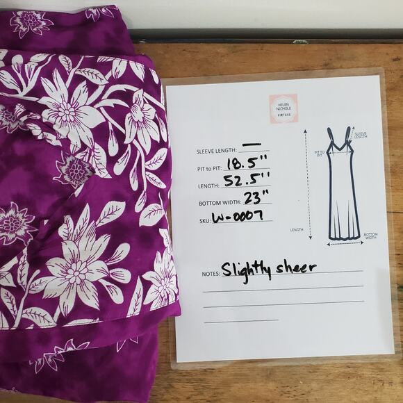 American Sweetheart Women's Sleeveless Purple Flowy Boho Dress Elastic Size M - Picture 15 of 15